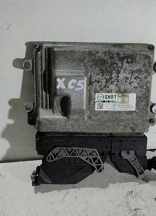 Блок управления двигателем эбу двигунний mazda 3|6 cx-5 cx5 i ke 2.2 d sh01 sh0118881m 275700-5302