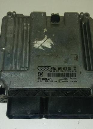 Блок управления двигателем эбу audi a4 2.0tdi 03l906022mr 0281015580