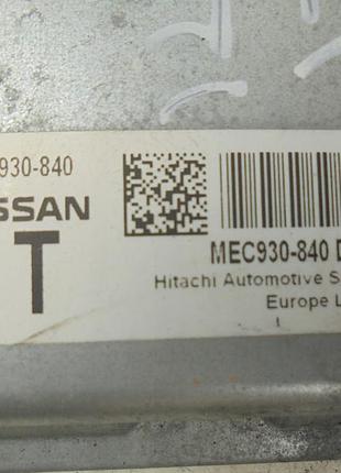 Блок управления двигателем эбу mec930-840 nissan note 3