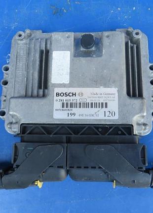 Блок управления двигателем эбу fiat grande punto 1.6 mjet 51828297 0281015572