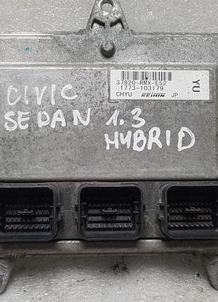 Блок управления двигателем эбу civic 8 седан 37820-rmx-820