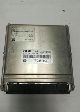 Блок управления двигателем эбу 0281001843 7785953 bmw e38 4.0d