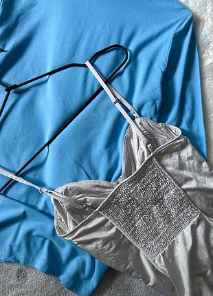 Майка серая h&amp;m 5
