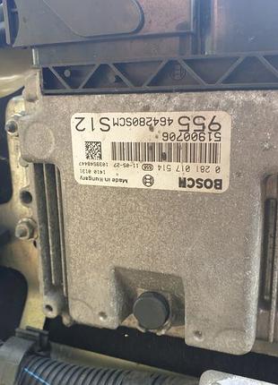 Блок управления двигателем эбу alfa mito 12r 1.6jtdm 0281017514