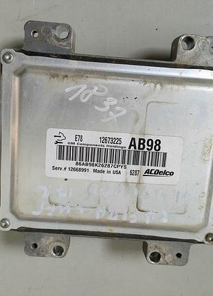 Блок управления двигателем эбу opel zafira c lift 1.4 turbo 12673225