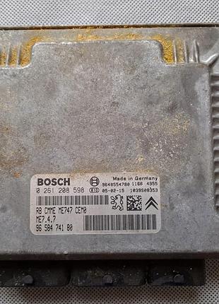 Блок управління двигуном ебу citroen c5, 0261208598 9657600180