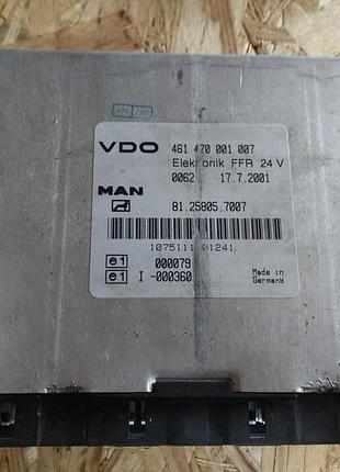 Блок управления двигателем эбу vdo ffr man 461470001007 tga tgs tgx