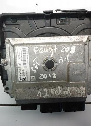 Блок управління двигуном ебу peugeot 208 1.2 vti 9804609480