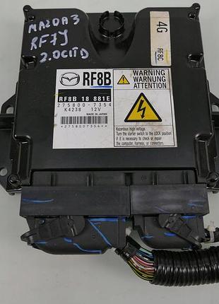 Блок управління двигуном ебу mazda 3 2.0 citd rf8b18881e