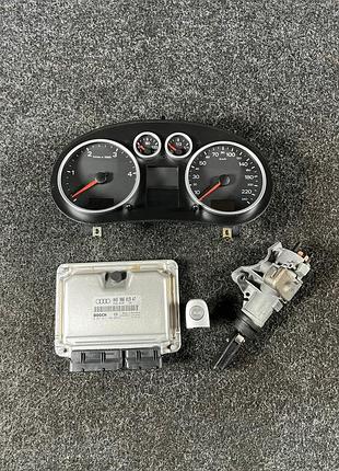 Блок управления двигателем эбу audi a2 1.4 tdi 045906019at 0281011100