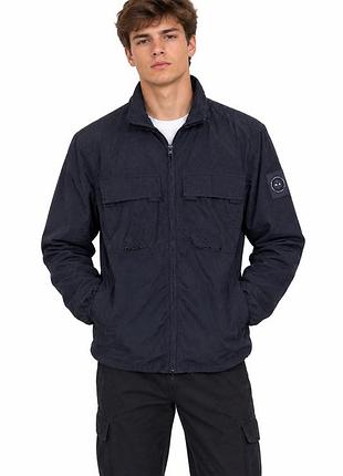 Marshall artist nylon pocket overshirt jacket овершорт чоловічий чоловіча куртка вітровка курточка мужской овершерт розмір с