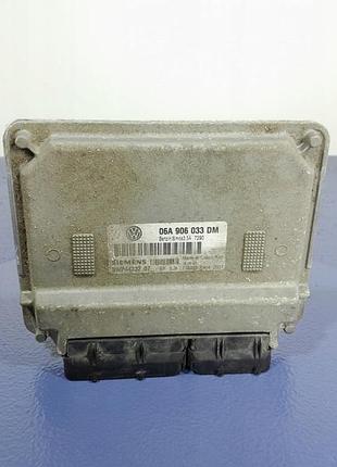 Блок управления двигателем эбу skoda octavia i lift 1.6b 102 км 06a906033dm bfq