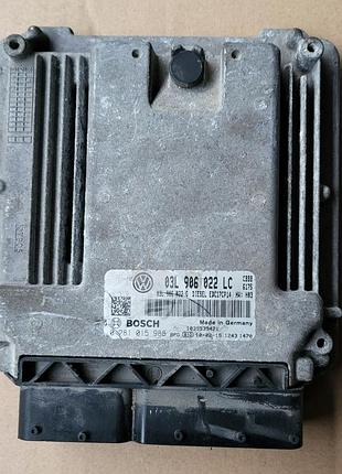 Блок управління двигуном ебу volkswagen golf 03l906022lc 0281015988 plug&play