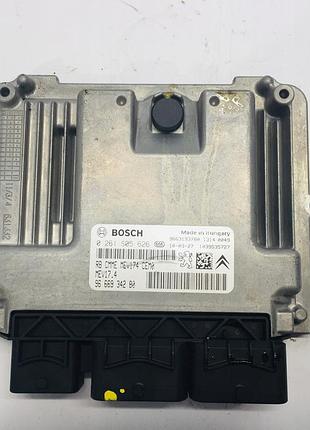 Блок управління двигуном ебу 9666934280 peugeot citroen 1.6 vti 9663193780