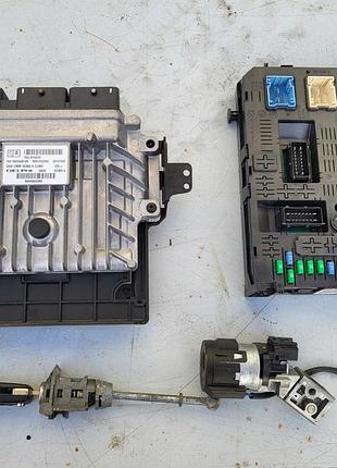 Блок управления двигателем эбу citroen c5 iii x7 09r 2.0 hdi bsi kit