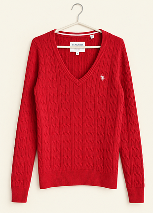 Хлопковый джемпер в косы jack wills