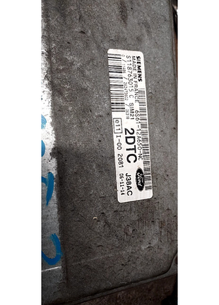 Блок управління двигуном ебу fiesta mk6 6s61-12a650-nc s118763015 c 2dtc j38c