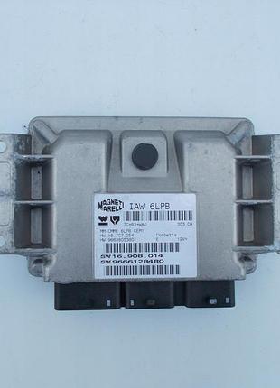 Блок управления двигателем эбу а citroen c4 9663805380