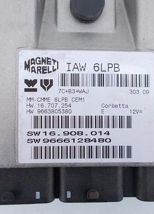 Блок управления двигателем эбу а citroen c4 9663805380 2