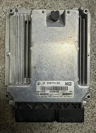 Блок управления двигателем эбу водія opel 0261s02732 55574133 aag8