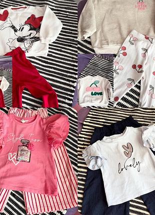 Костюми та комплекти для дівчаток від next, primark, zara , h&m,george