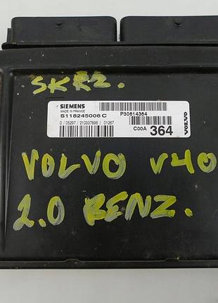 Блок управления двигателем эбу а двигуна volvo s40|v40 v40 та s40 2.0 b s118245006c