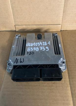 Блок управления двигателем эбу bmw f20 f30 8598759 0281034281
