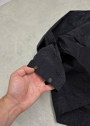 Чоловіча куртка stone island овершот чорна