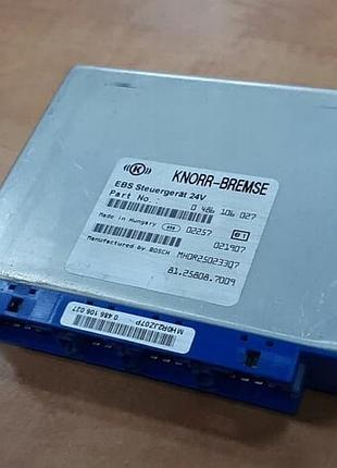 Блок управління двигуном ебу knorr bremse 0486106027