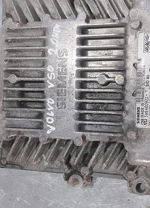 Блок управления двигателем эбу volvo v50 30729065a 2.0 hdi