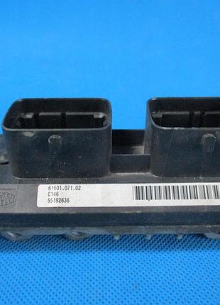 Блок управління двигуном ебу fiat panda 55192636