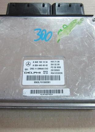 Блок управления двигателем эбу mercedes-benz w211 delphi a6461501334