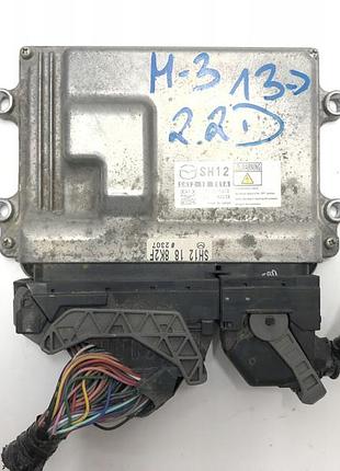 Блок управління двигуном ебу додаток mazda 3 2.2d sh1218881a доповнення