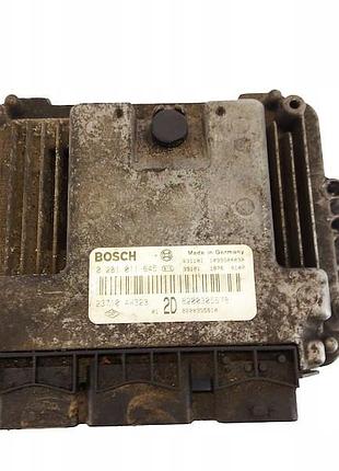 Блок управління двигуном ебу 0281011645 8200305678 23710aw323 nissan bosch 1039s04030