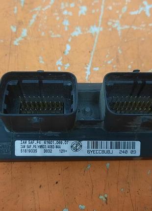 Блок управления двигателем эбу fiat punto ii lift 1.2mt 03-09 51819335 188a4000