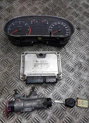 Блок управління двигуном ебу seat leon i 1.9 tdi 038906019kj 1m0920822d 4b0905851c