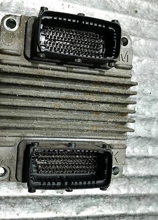 Блок управления двигателем эбу opel astra g 09353489 1.6 16v