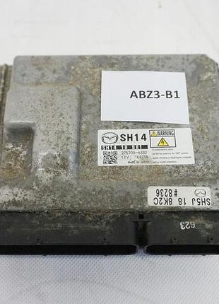 Блок управління двигуном ебу mazda sh14 18 881 2757006332 sh1418881 275700-6332