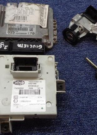 Блок управления двигателем эбу запалювання bsi alfa romeo giulietta 2.0jtdm 51906715 0281017784