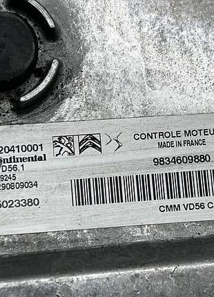 Блок управління двигуном ебу continental 9834609880 2