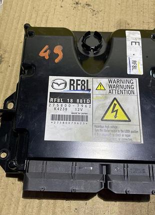 Блок управління двигуном ебу mazda 5 2.0 citd rf8l 275800-7962 rf8l18881d