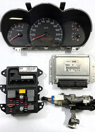 Блок управления двигателем эбу kia a110|kia cerato 39101-2a110, 0281011878, 91950-2f061
