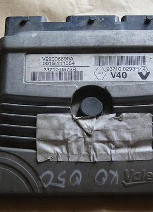Блок управления двигателем эбу екю renault megane 1.4 tce 237100293r доповнення
