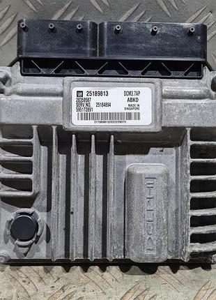 Блок управления двигателем эбу opel antara lift 2.2 cdti 25189813