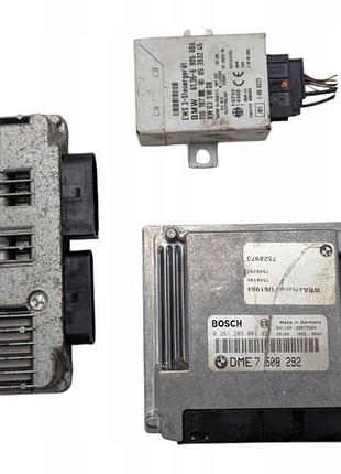 Блок управления двигателем эбу bmw 3 e46 1.8 dme7508292 0261209007