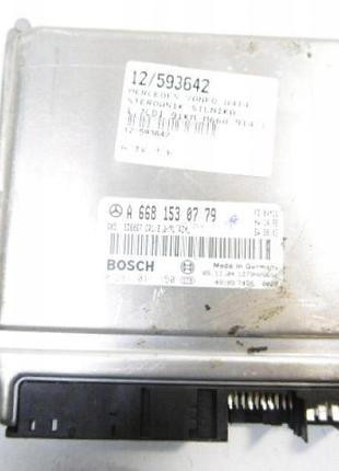 Блок управления двигателем эбу w414 1.7cdi a6681530779 0281011150