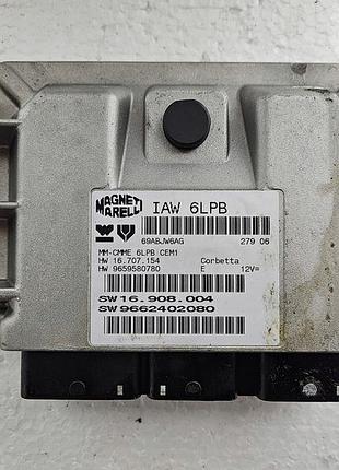 Блок управління двигуном ебу 9662402080 iaw6lpb 9659580780 peugeot citroen
