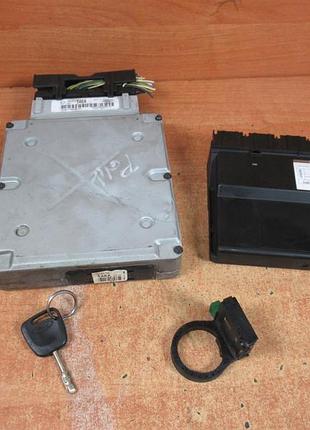 Блок управления двигателем эбу ний комплект ford focus mk1 1.6 16v 2s4a-12a650-uc