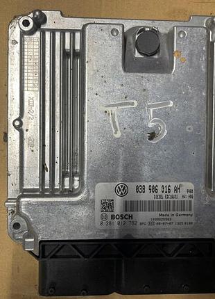 Блок управления двигателем эбу volkswagen 038906016ah