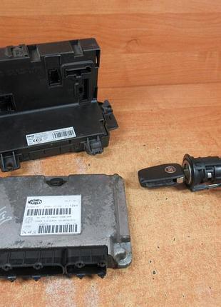 Блок управления двигателем эбу fiat panda ii 1.1 8v 51793116 iaw4afs2 s118578030i